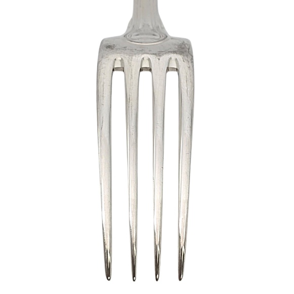 Set of 8 Christofle Sterling Silver Chinon Forks 8 1/8" #20511 - Picture 7 of 10